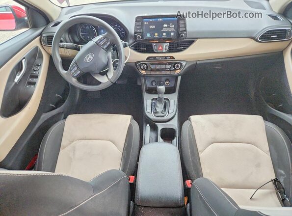 KMHH35LE6JU079470 2018 HYUNDAI ELANTRA Red Առջևի վահանակի տեսք