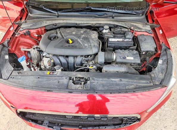 KMHH35LE6JU079470 2018 HYUNDAI ELANTRA Red Սալոնի հետևի տեսք