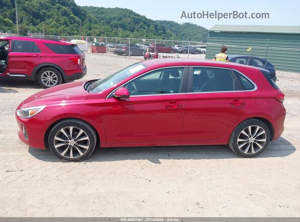 KMHH35LE7JU031041 2018 HYUNDAI ELANTRA GT Red Սալոնի 360 աստիճան տեսք