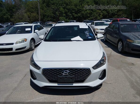 KMHH35LE7JU063729 2018 HYUNDAI ELANTRA GT Белый Вид спереди