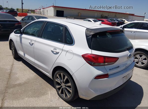 KMHH35LE7JU063729 2018 HYUNDAI ELANTRA GT Белый Задняя левая четверть