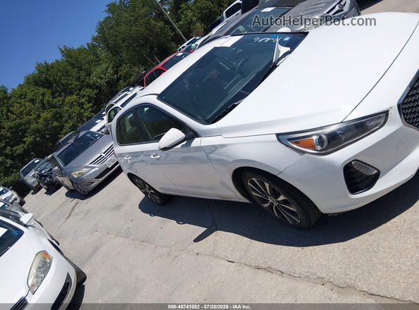 KMHH35LE7JU063729 2018 HYUNDAI ELANTRA GT Белый Вид задней части салона