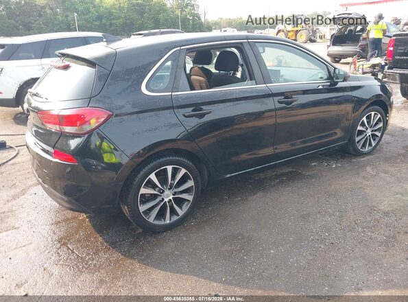 KMHH35LE7JU077310 2018 HYUNDAI ELANTRA GT Black Задня права чверть
