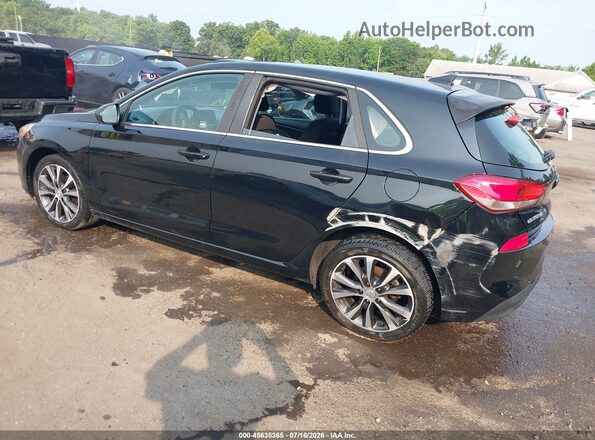 KMHH35LE7JU077310 2018 HYUNDAI ELANTRA GT Black Задня ліва чверть