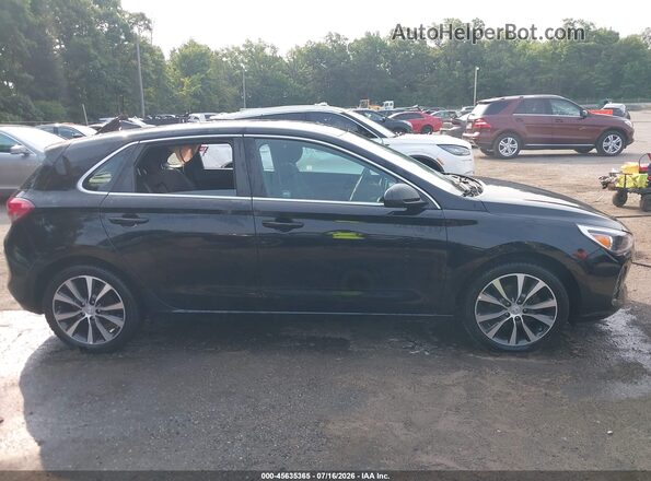 KMHH35LE7JU077310 2018 HYUNDAI ELANTRA GT Black Вид задньої частини салону