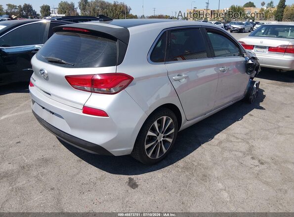KMHH35LE7KU102398 2019 HYUNDAI ELANTRA GT Silver Tył prawy