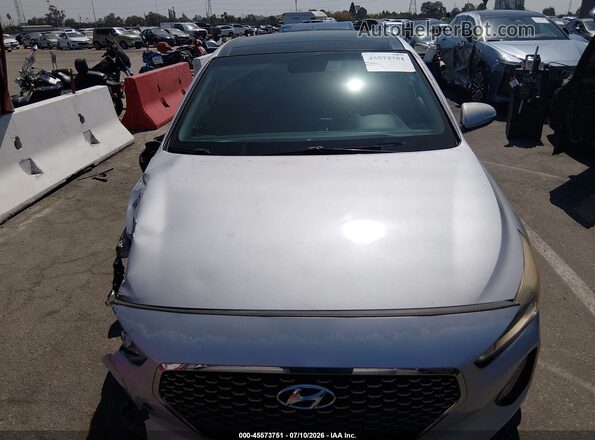 KMHH35LE7KU102398 2019 HYUNDAI ELANTRA GT Silver Widok zestawu wskaźników