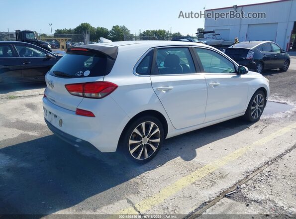 KMHH35LE8JU066980 2018 HYUNDAI ELANTRA GT White Задня права чверть