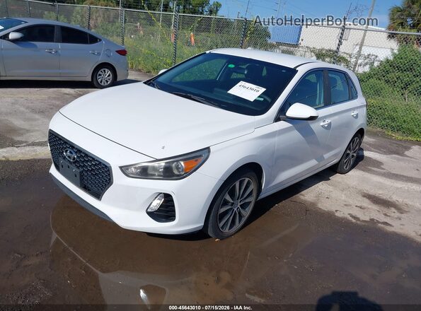 KMHH35LE8JU066980 2018 HYUNDAI ELANTRA GT White Передня ліва чверть