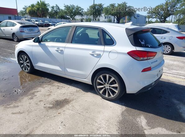 KMHH35LE8JU066980 2018 HYUNDAI ELANTRA GT White Задня ліва чверть