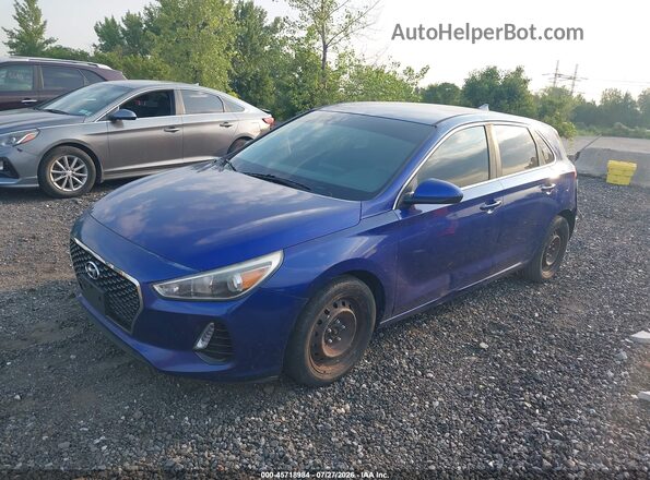 KMHH35LE8KU088172 2019 HYUNDAI ELANTRA GT Синий Передняя левая четверть