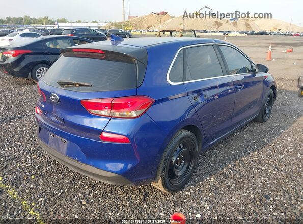 KMHH35LE8KU088172 2019 HYUNDAI ELANTRA GT Синий Задняя правая четверть
