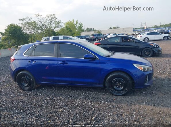 KMHH35LE8KU088172 2019 HYUNDAI ELANTRA GT Синий Вид задней части салона