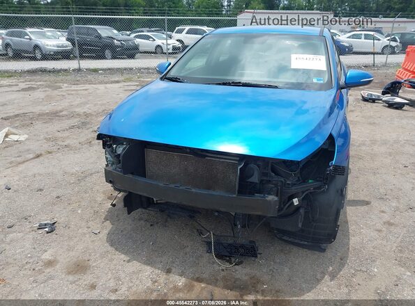 KMHH35LE9JU022163 2018 HYUNDAI ELANTRA GT Blue Դիմացի տեսք
