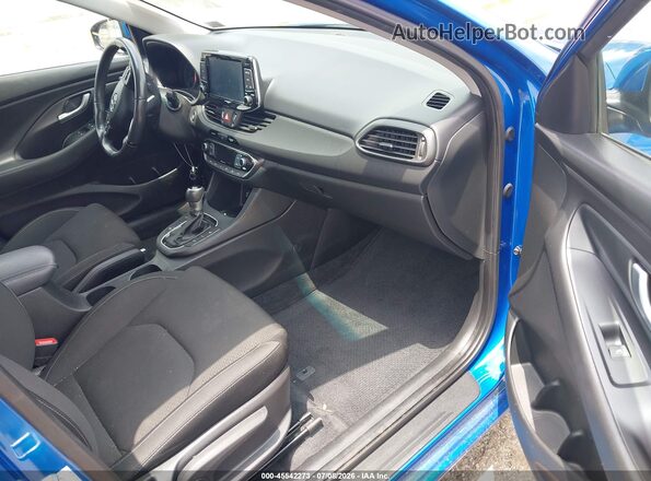 KMHH35LE9JU022163 2018 HYUNDAI ELANTRA GT Blue Սալոնի դիմացի տեսք