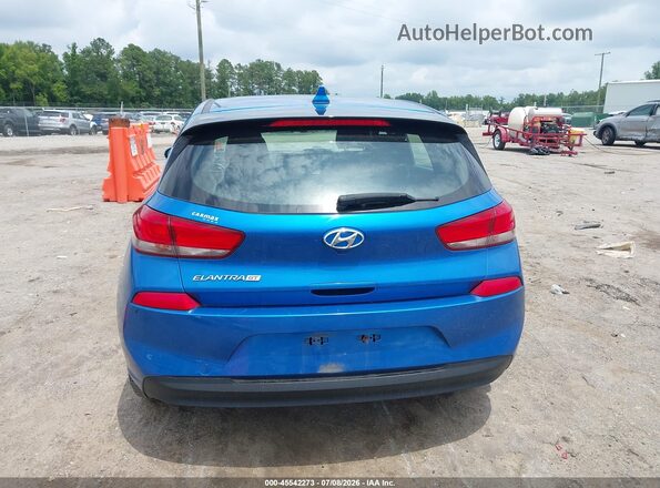 KMHH35LE9JU022163 2018 HYUNDAI ELANTRA GT Blue 