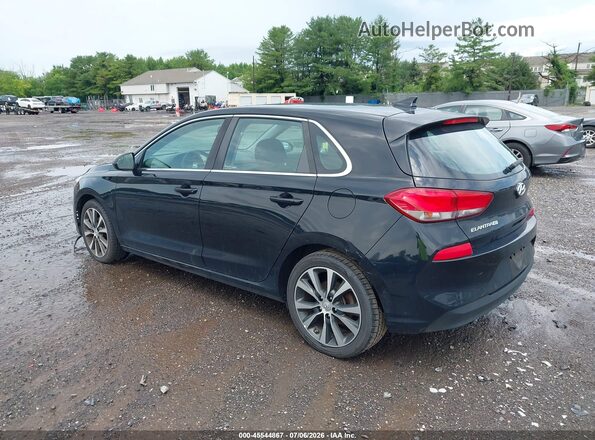 KMHH35LE9JU025757 2018 HYUNDAI ELANTRA GT Black Задня ліва чверть