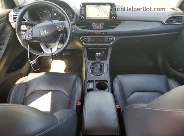 KMHH35LE9JU042705 2018 HYUNDAI ELANTRA Gray Առջևի վահանակի տեսք