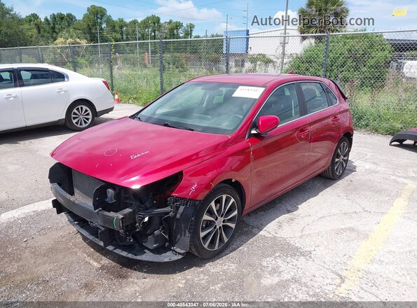 KMHH35LE9KU094918 2019 HYUNDAI ELANTRA GT Красный Передняя левая четверть