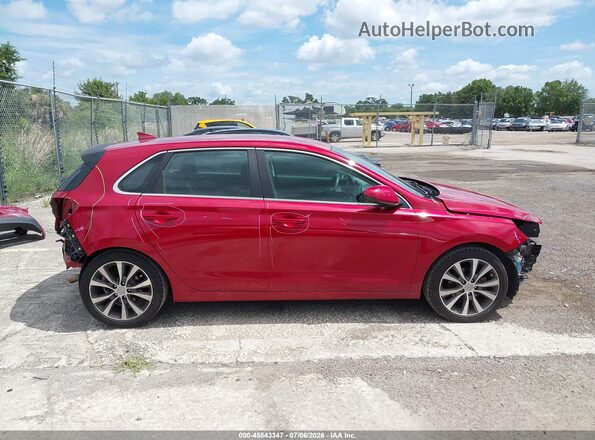 KMHH35LE9KU094918 2019 HYUNDAI ELANTRA GT Красный Панорамный вид салона 360°