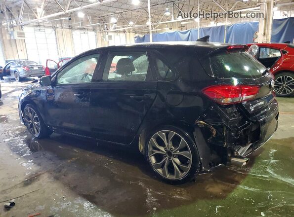 KMHH55LC1LU120065 2020 HYUNDAI ELANTRA Черный Задняя левая четверть