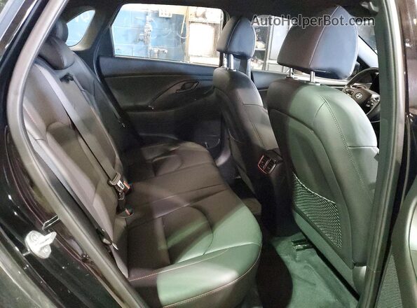 KMHH55LC1LU120065 2020 HYUNDAI ELANTRA Черный Вид задней части салона