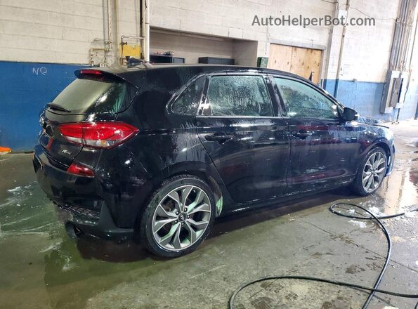 KMHH55LC1LU120065 2020 HYUNDAI ELANTRA Черный Задняя правая четверть