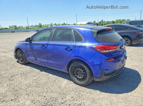 KMHH55LC2LU130944 2020 HYUNDAI ELANTRA Blue Tył lewy