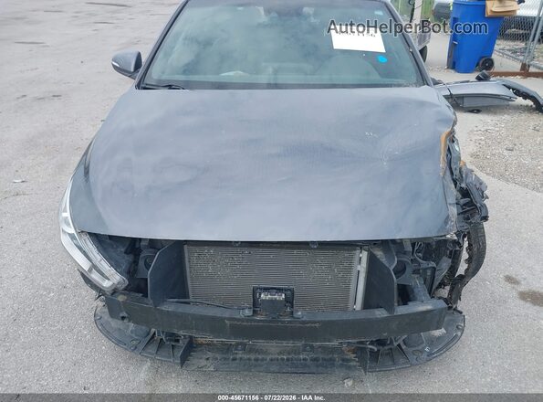 KMHH55LC3JU032308 2018 HYUNDAI ELANTRA GT Gray Սարքավորումների վահանակի տեսք
