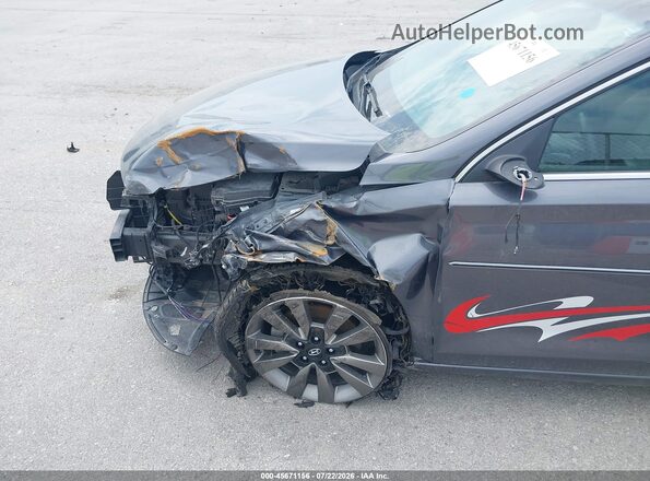 KMHH55LC3JU032308 2018 HYUNDAI ELANTRA GT Gray Դիմացի տեսք