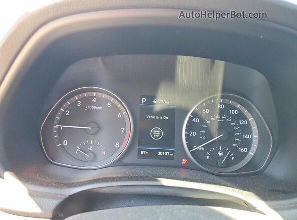 KMHH55LC6JU033193 2018 HYUNDAI ELANTRA Silver Instrument cluster view