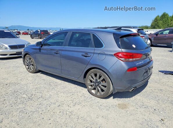 KMHH55LC6JU033193 2018 HYUNDAI ELANTRA Silver Rear left