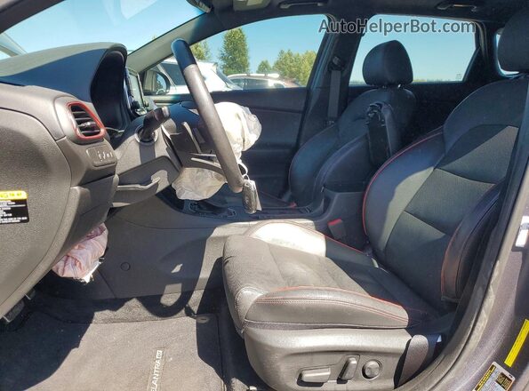 KMHH55LC6JU033193 2018 HYUNDAI ELANTRA Silver Front interior view