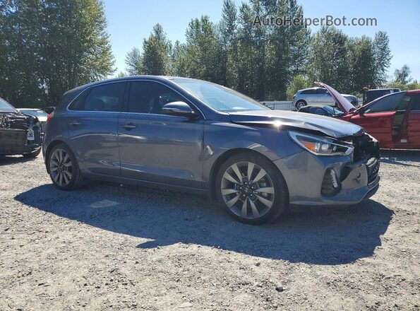 KMHH55LC6JU033193 2018 HYUNDAI ELANTRA Silver Front right