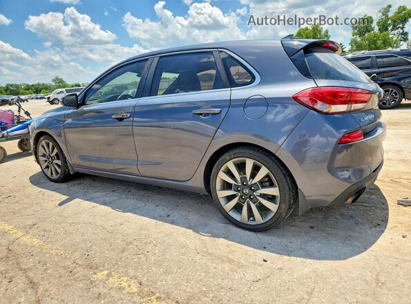 KMHH55LC6JU039429 2018 HYUNDAI ELANTRA Gray Trasero izquierdo