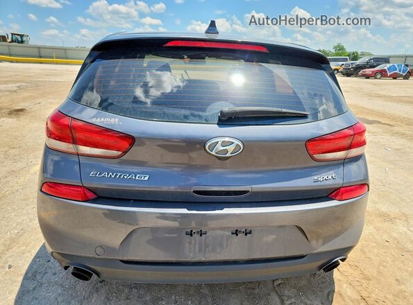 KMHH55LC6JU039429 2018 HYUNDAI ELANTRA Gray Vista trasera