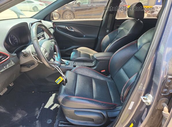 KMHH55LC6JU039429 2018 HYUNDAI ELANTRA Gray Vista interior delantera