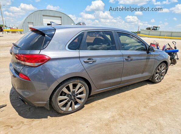 KMHH55LC6JU039429 2018 HYUNDAI ELANTRA Gray Trasero derecho