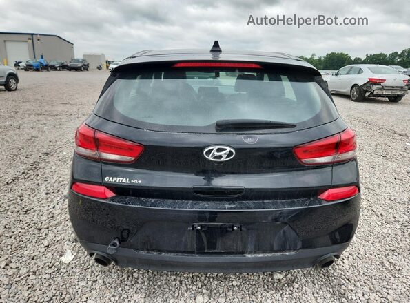 KMHH55LC8JU086395 2018 HYUNDAI ELANTRA Black Rear view