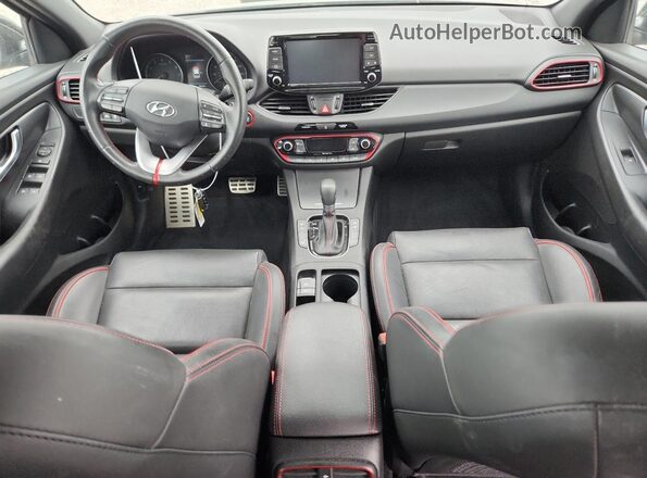 KMHH55LC8JU086395 2018 HYUNDAI ELANTRA Black Dashboard view