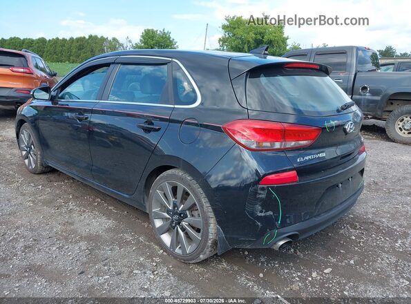 KMHH55LC9JU040803 2018 HYUNDAI ELANTRA GT Black Задня ліва чверть