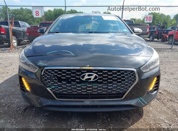 KMHH55LC9JU040803 2018 HYUNDAI ELANTRA GT Black Вид щитка приладів
