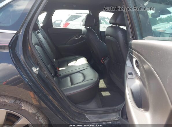 KMHH55LC9JU040803 2018 HYUNDAI ELANTRA GT Black Вид наклейки з VIN-кодом