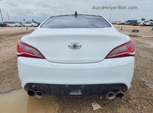 KMHHT6KJ1GU132248 2016 HYUNDAI GENESIS White Հետևի տեսք