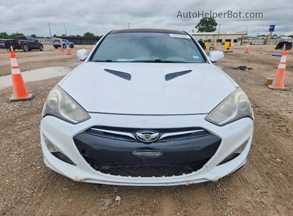 KMHHT6KJ1GU132248 2016 HYUNDAI GENESIS White Դիմացի տեսք