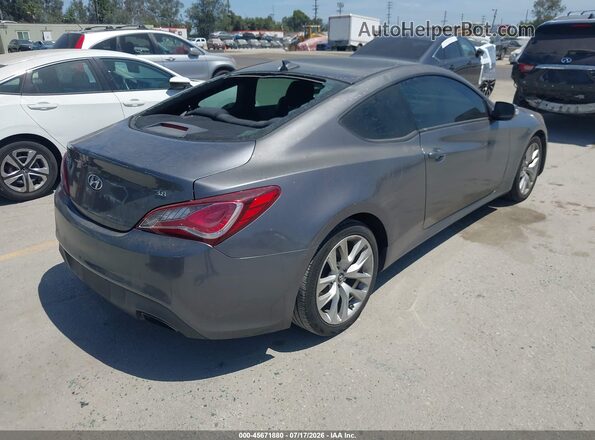 KMHHT6KJ1GU133853 2016 HYUNDAI GENESIS Gray Հետևի աջ