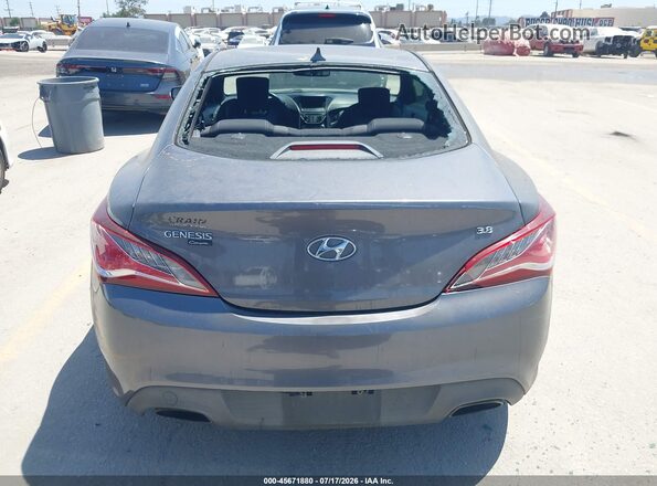 KMHHT6KJ1GU133853 2016 HYUNDAI GENESIS Gray 