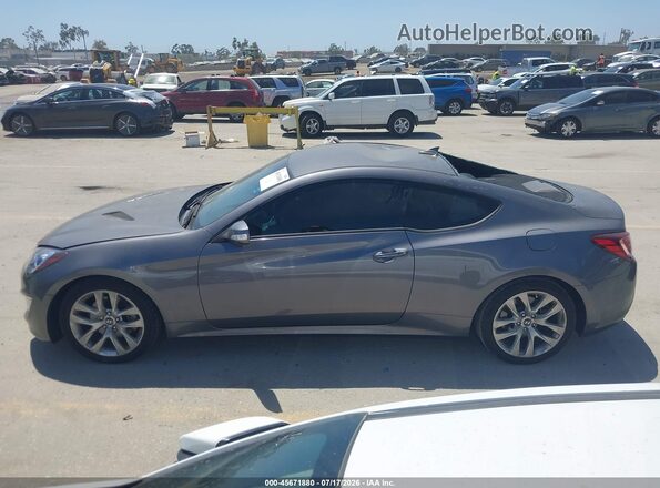 KMHHT6KJ1GU133853 2016 HYUNDAI GENESIS Gray 