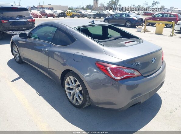 KMHHT6KJ1GU133853 2016 HYUNDAI GENESIS Gray Հետևի ձախ