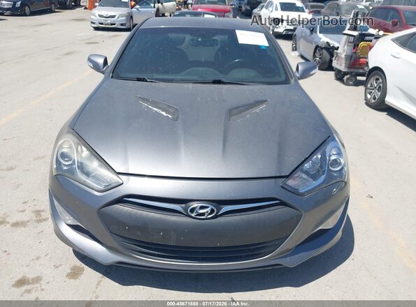 KMHHT6KJ1GU133853 2016 HYUNDAI GENESIS Gray 